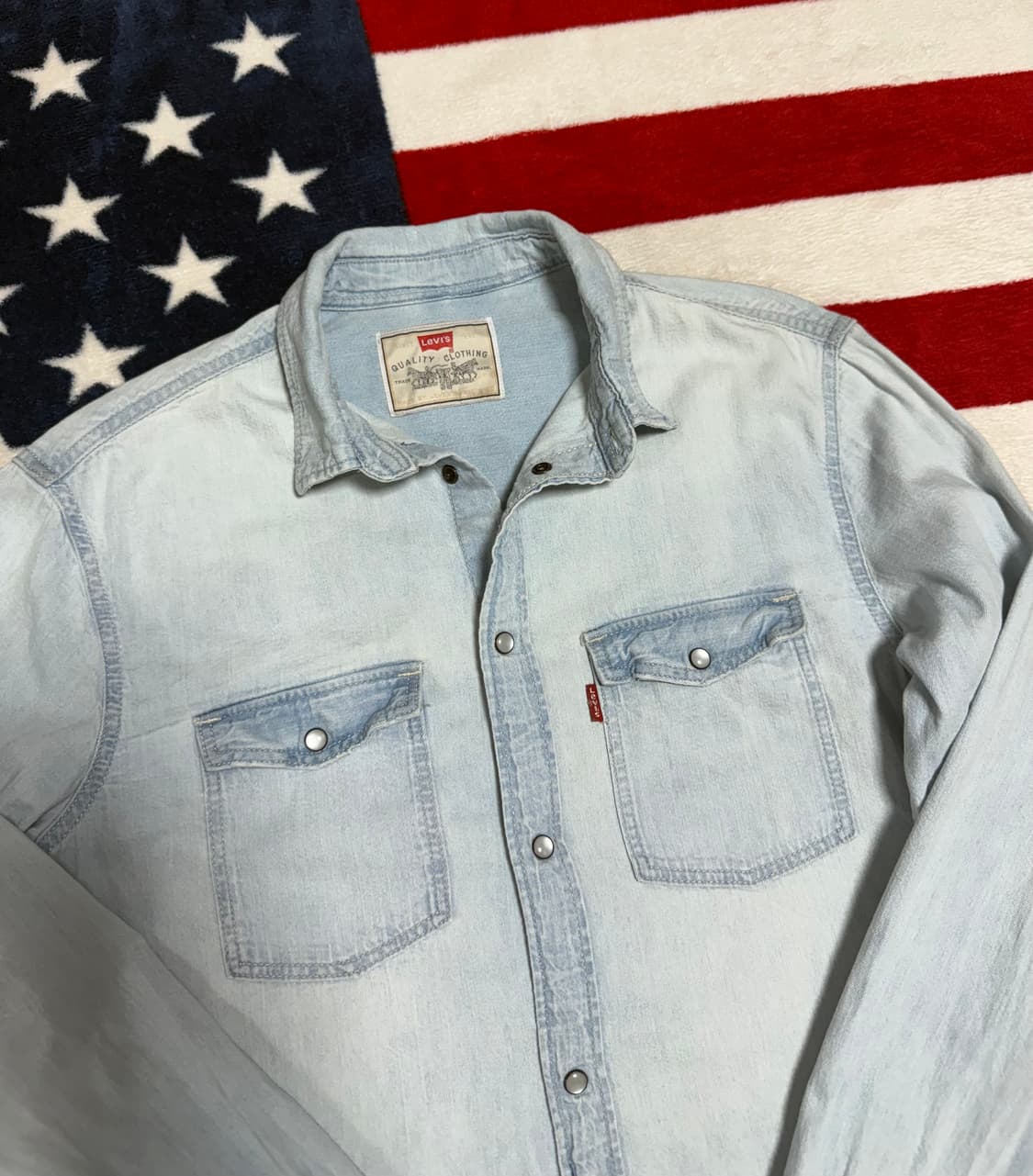 리바이스웨스턴셔츠 Levis western shirt  빈티지웨스턴셔츠 상품이미지8