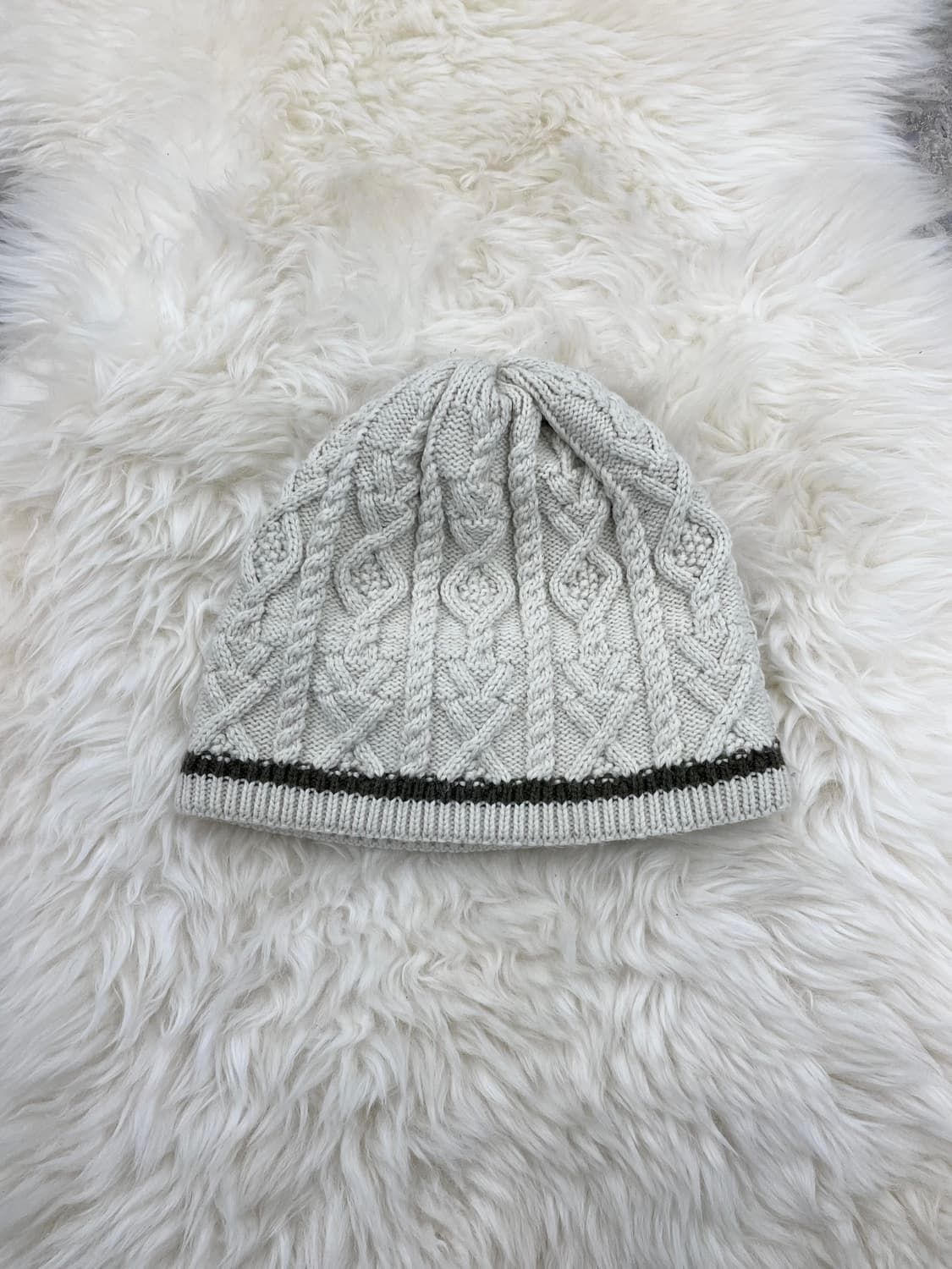 JPN 짜임 패치 비니 상품이미지6