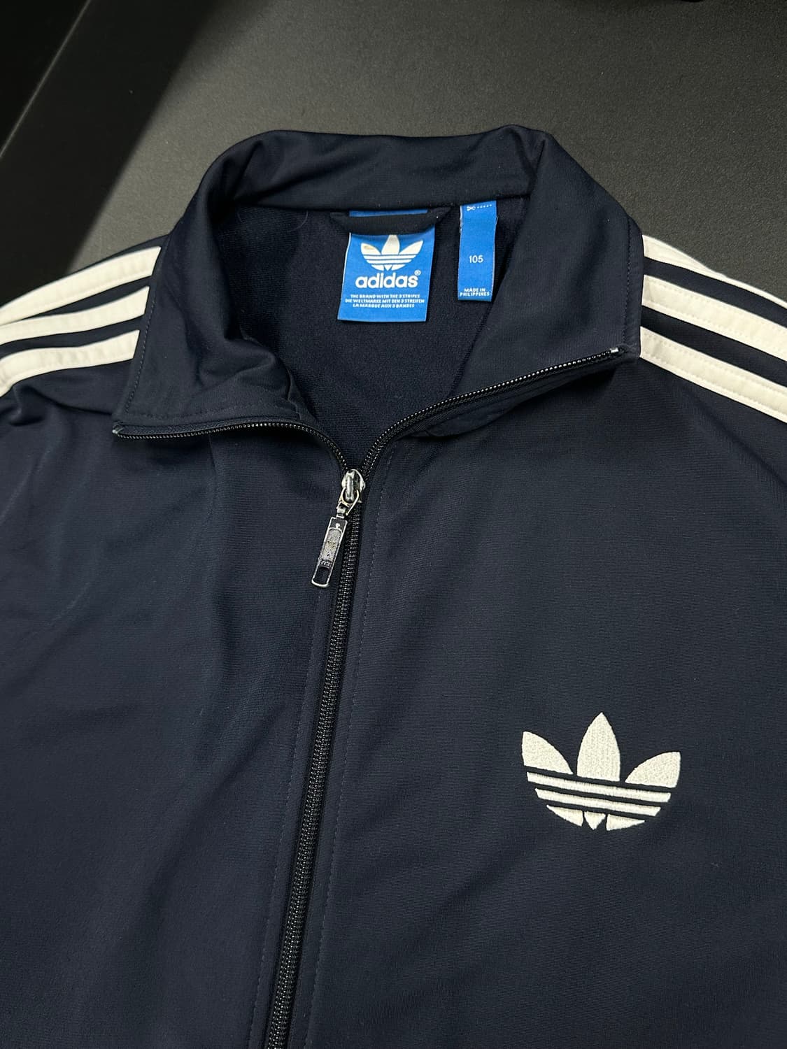 아디다스 파이어버드 트랙탑 져지 네이비 y2k 상품이미지5