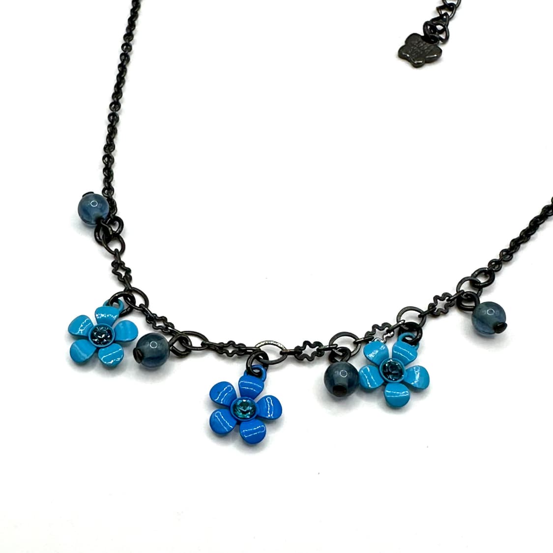 Annasui blue flower necklace 상품이미지1