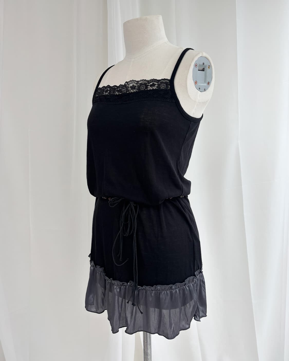 FORTUNE CooKIES 밑단 배색 레이어드 슬리브리스 상품이미지7