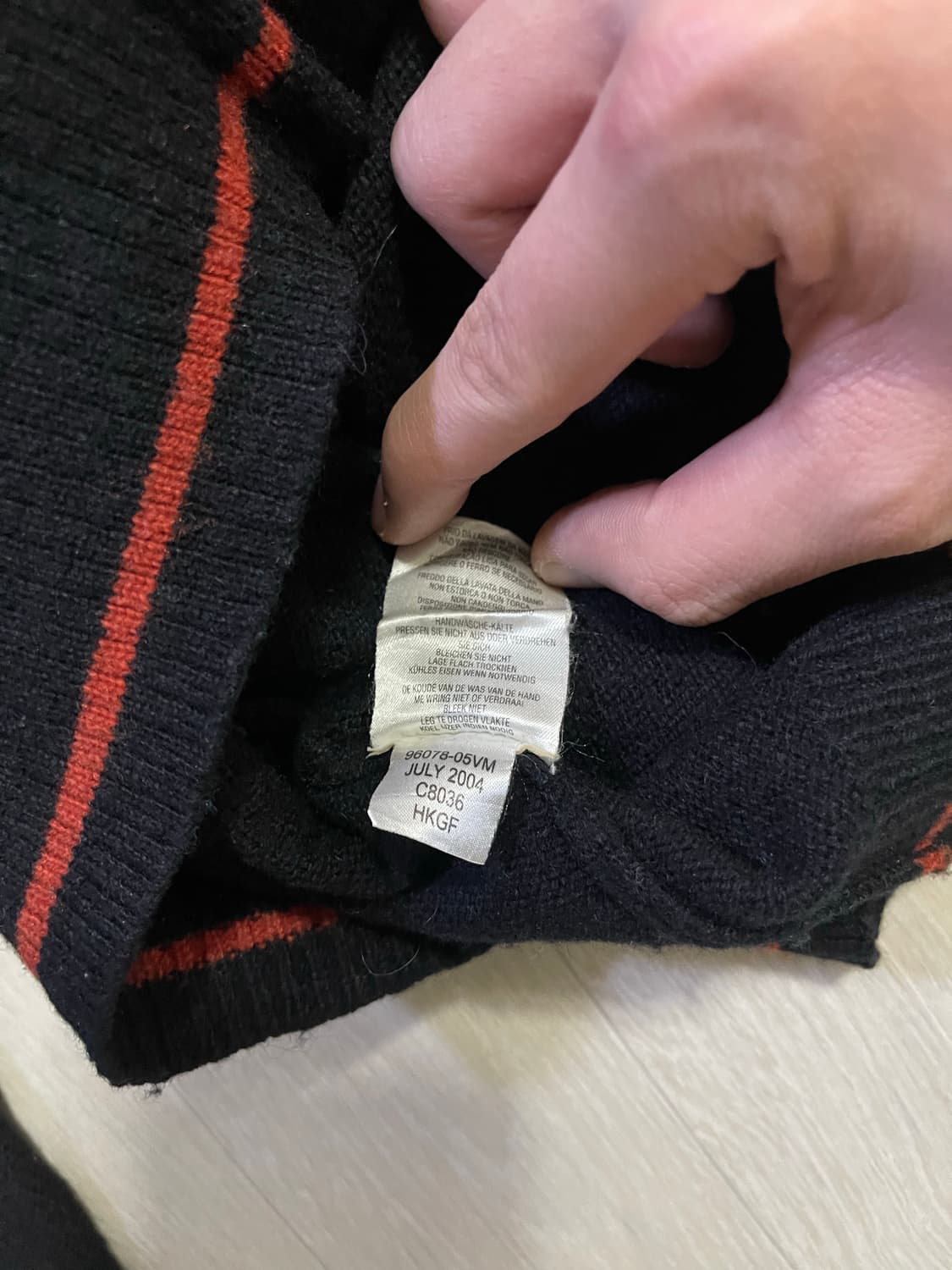 할리 데이비슨 빈티지 니트 xxl 사이즈 상품이미지4