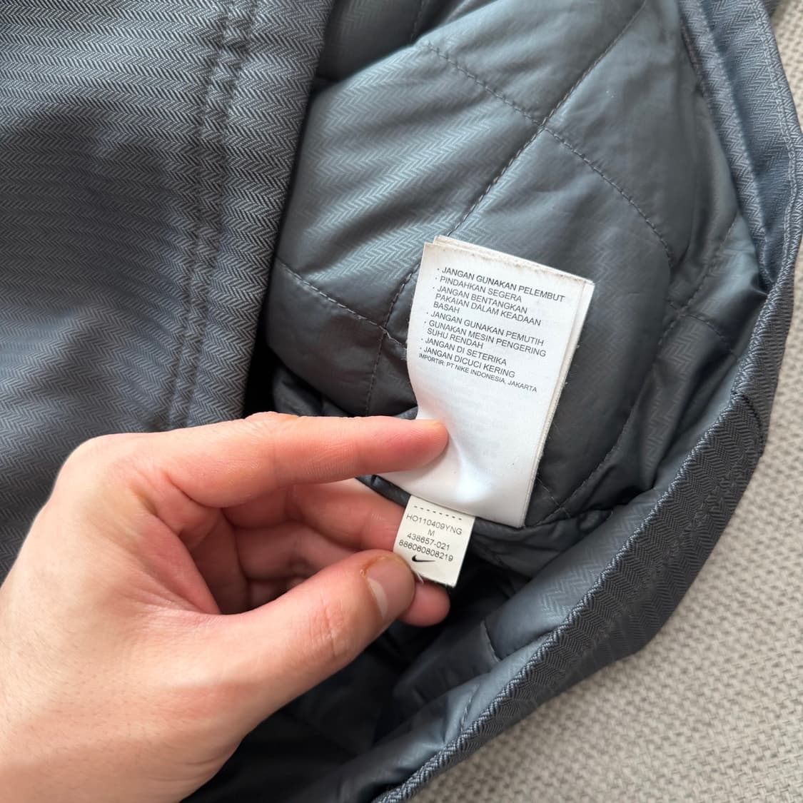 나이키 헤링본 후드 자켓 상품이미지4