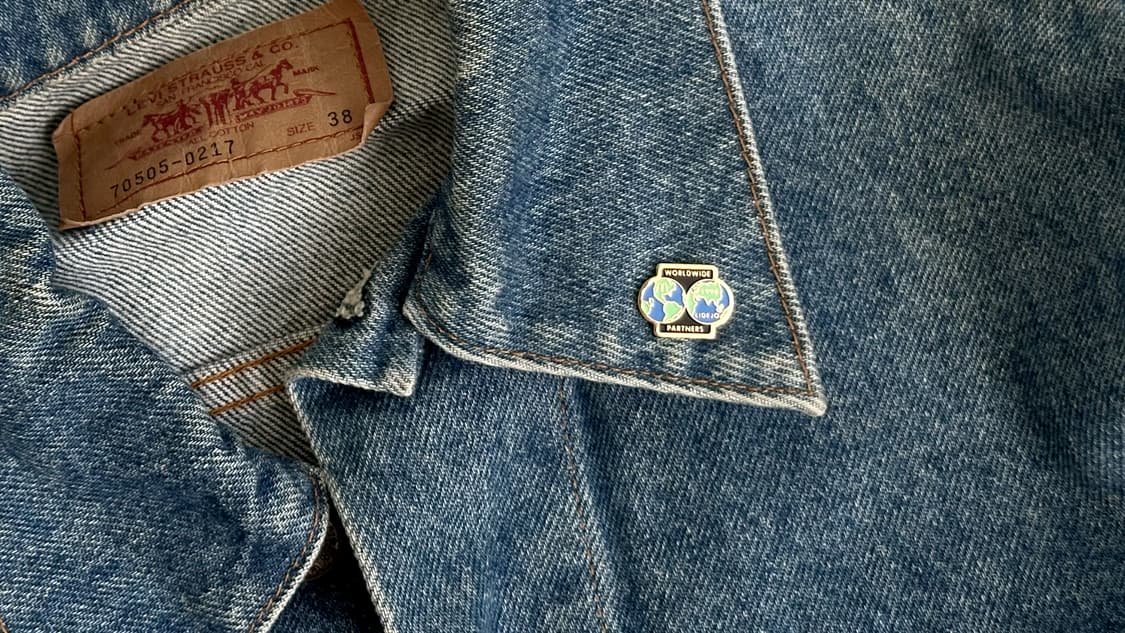 맥도날드 빈티지 크루 핀뱃지 라펠핀 ‘Worldwide Lidejo’ 상품이미지3