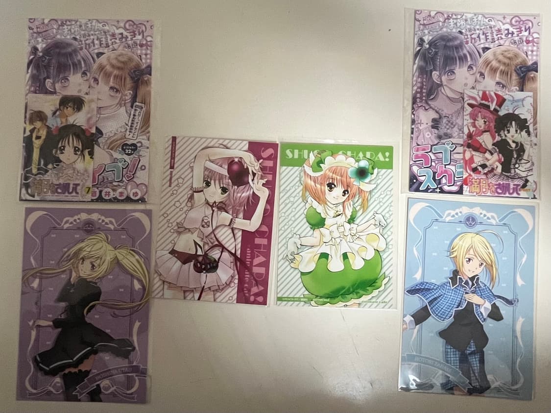 캐릭캐릭체인지+달빛천사 엽서 세트 상품이미지2