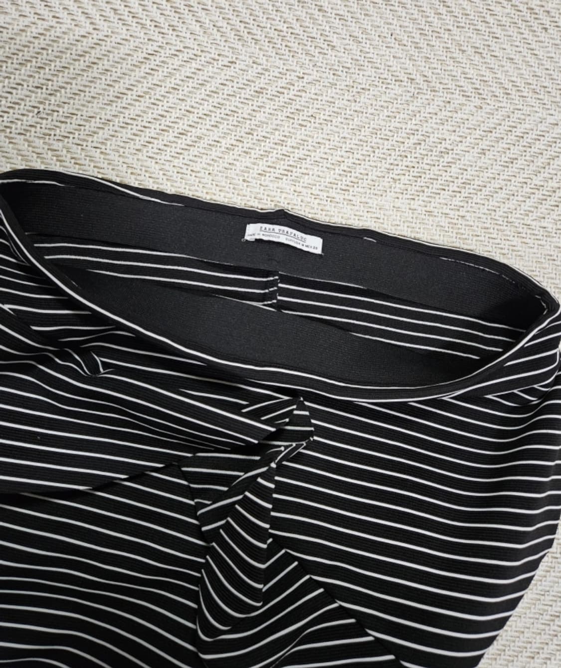 자라 스트라이프 밴딩스커트 상품이미지2