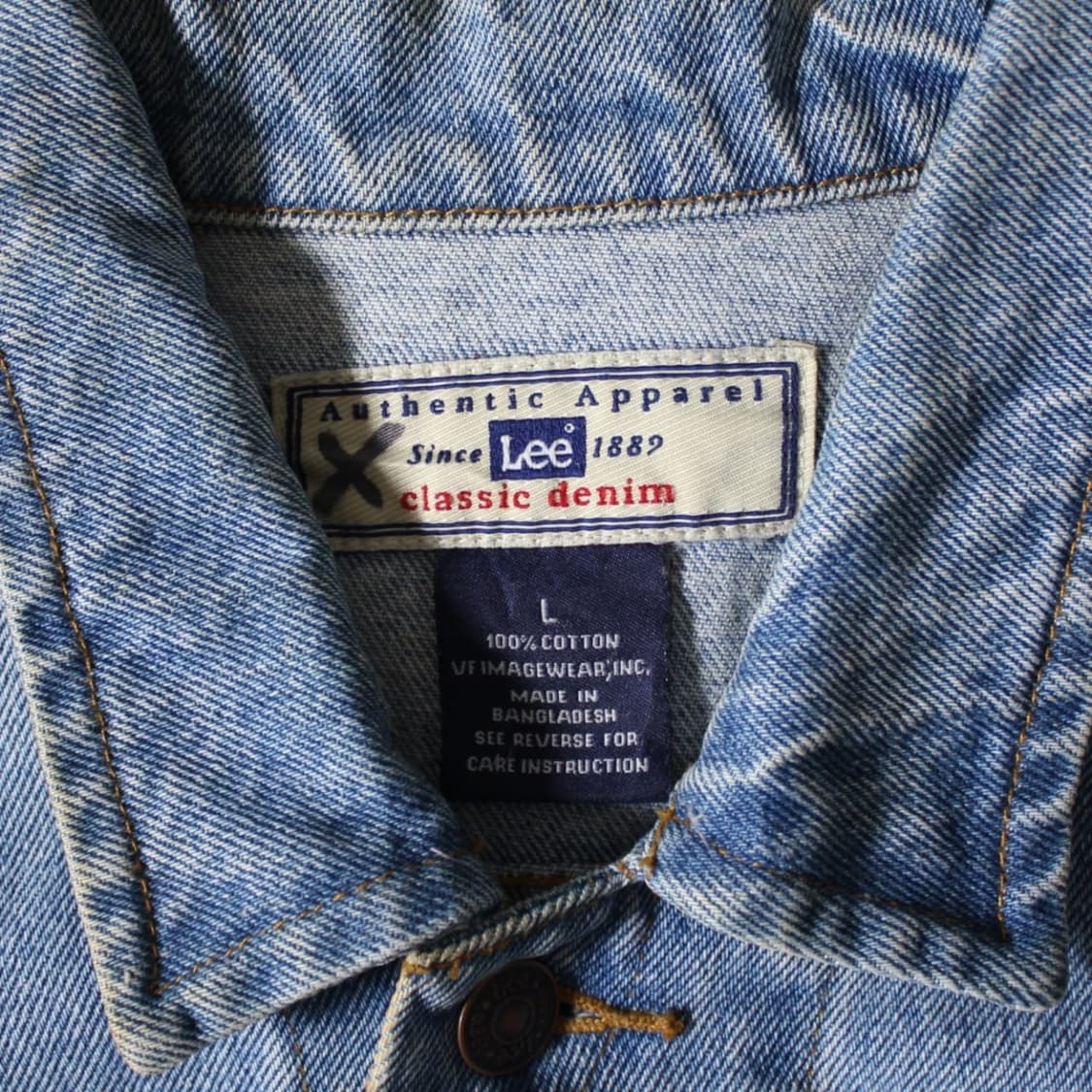 05한정판 Lee 100주년 기념 라스베가스 기념 자수 데님 L022 상품이미지6