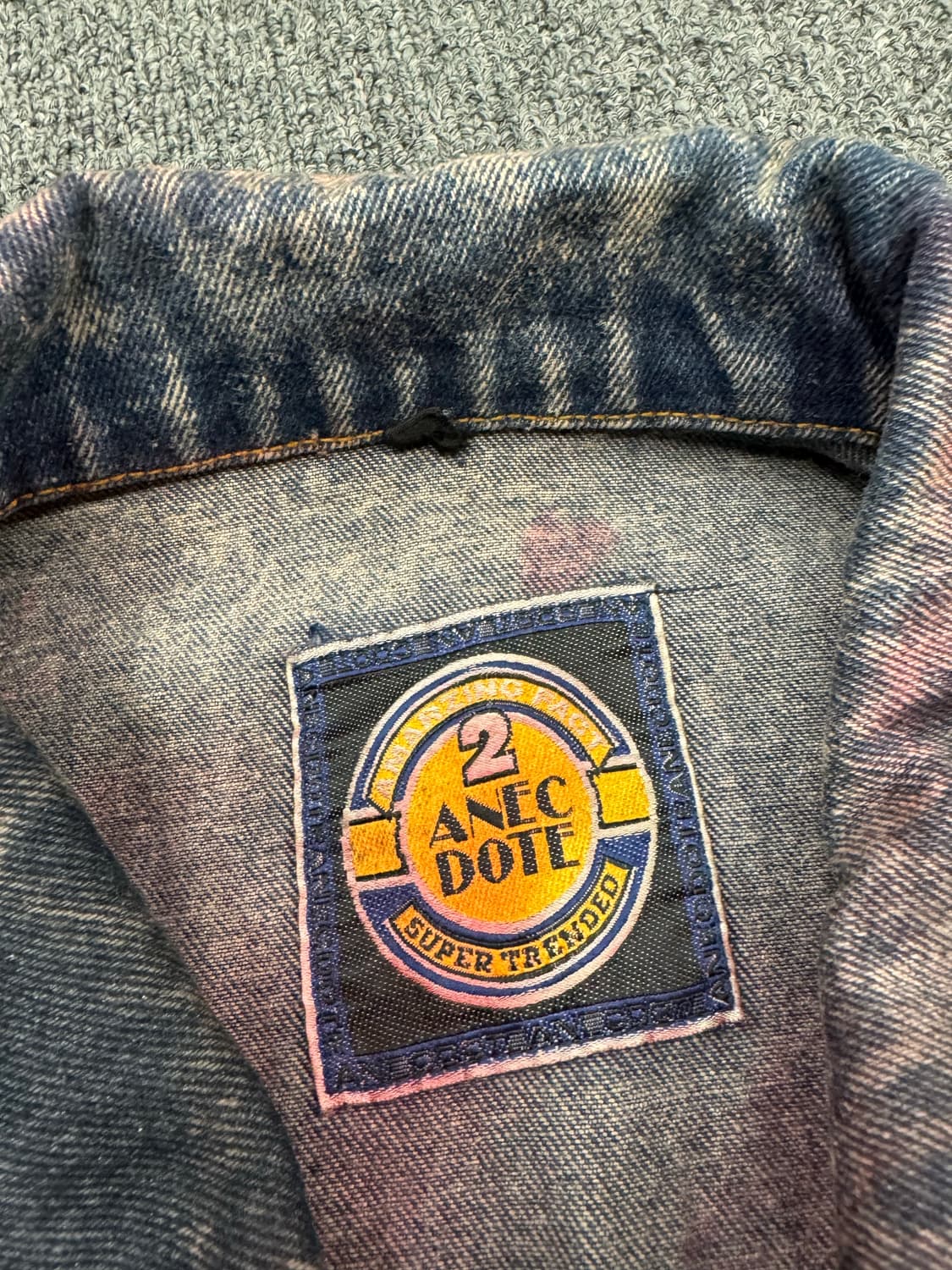 M)Japanese vintage 커스텀 데님 자켓 상품이미지3