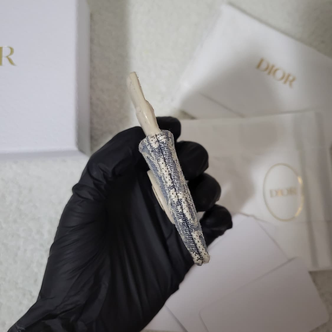 [유일매물/한정판] 디올 오블리크 몽테인 카드홀더 카드지갑 라이트 비스킷 상품이미지7