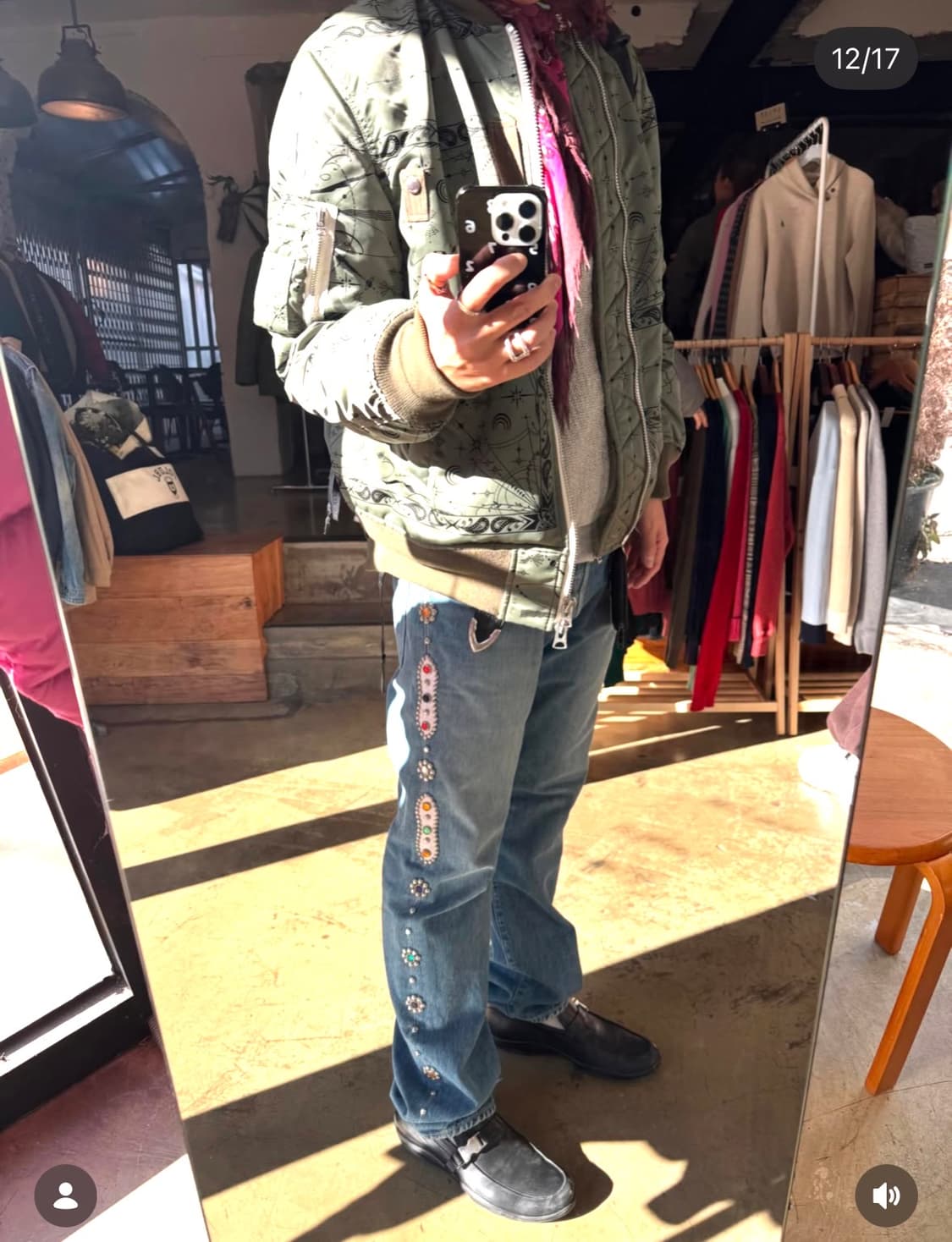 Sacai 사카이 20AW Dr. Woo 우주 MA-1 마원 봄버 자켓 상품이미지3