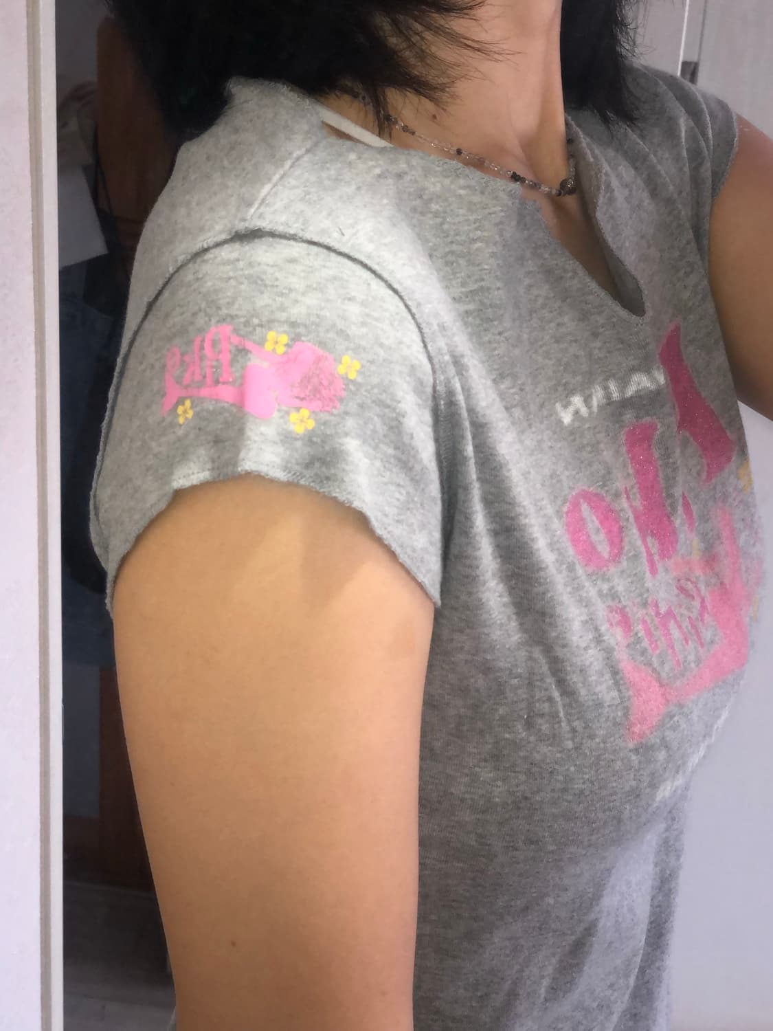 빈티지 컷팅 스티치 반팔티 상품이미지9