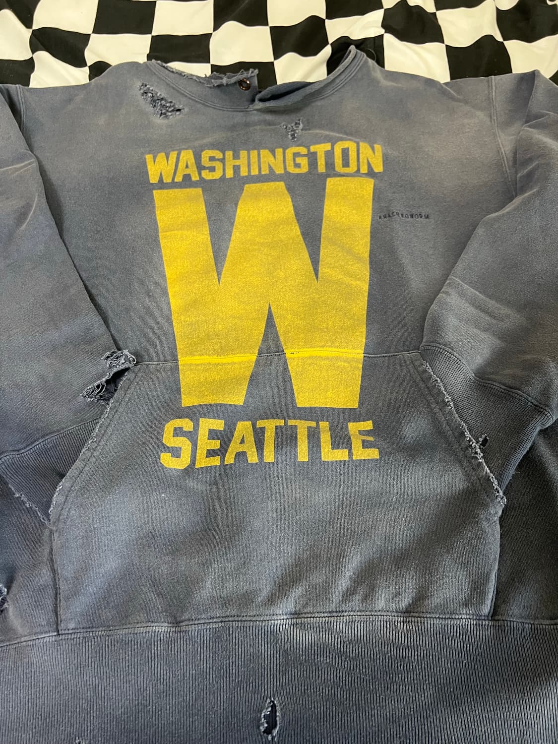 아나크로놈 컷오프 스웻셔츠(네이비)XL사이즈  상품이미지6