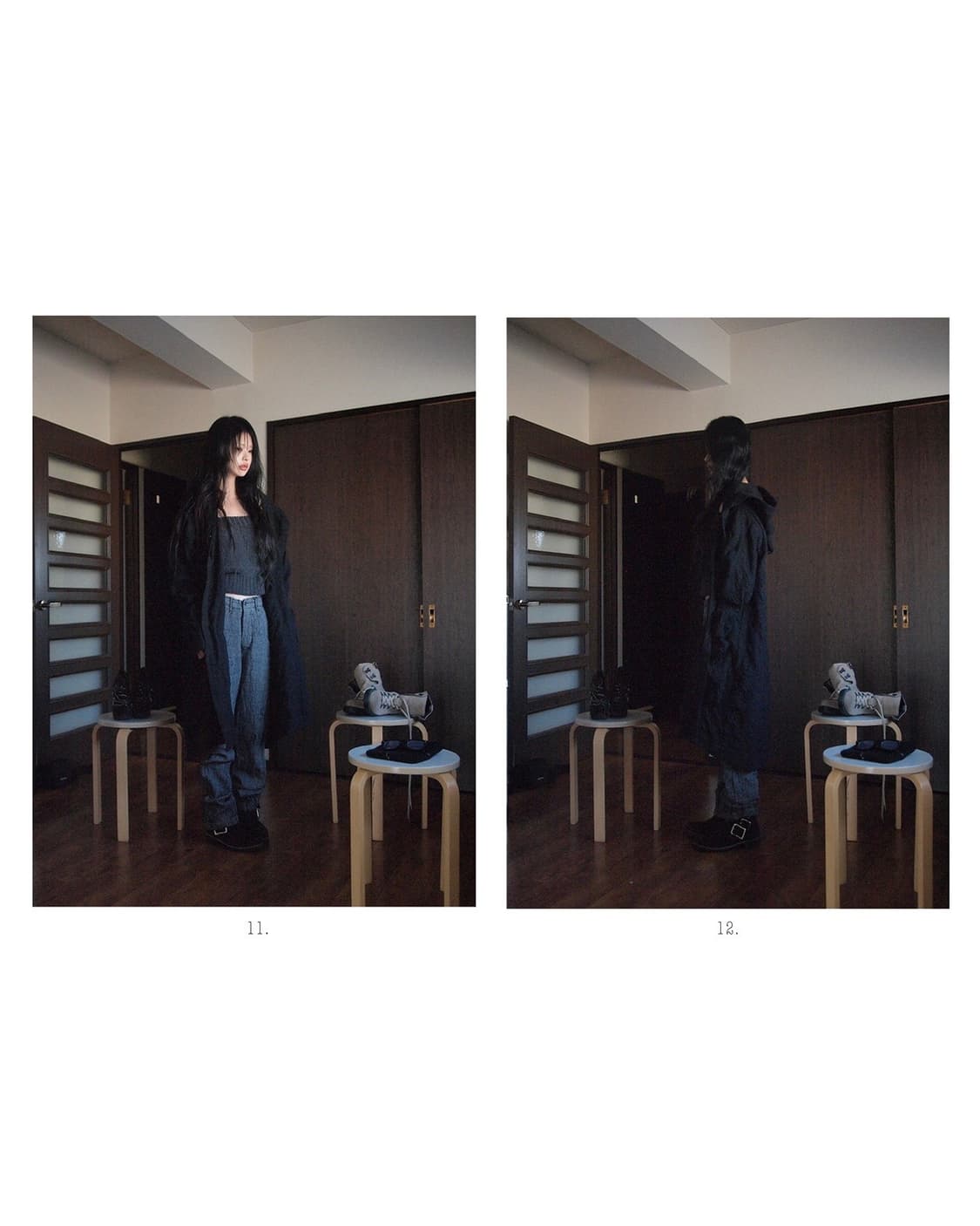 rare* 아르테 포베라 아티저널 축융 트라우져 상품이미지2