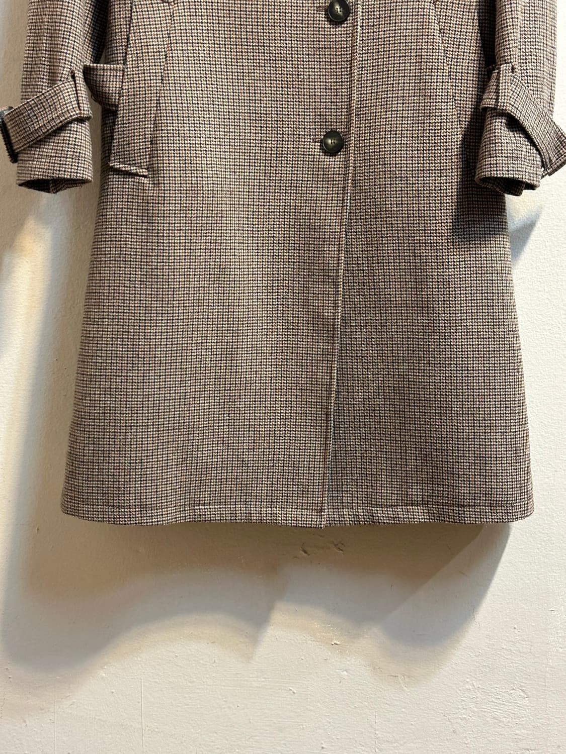 틸버리 클래식 하운드투스 맥 코트 상품이미지4