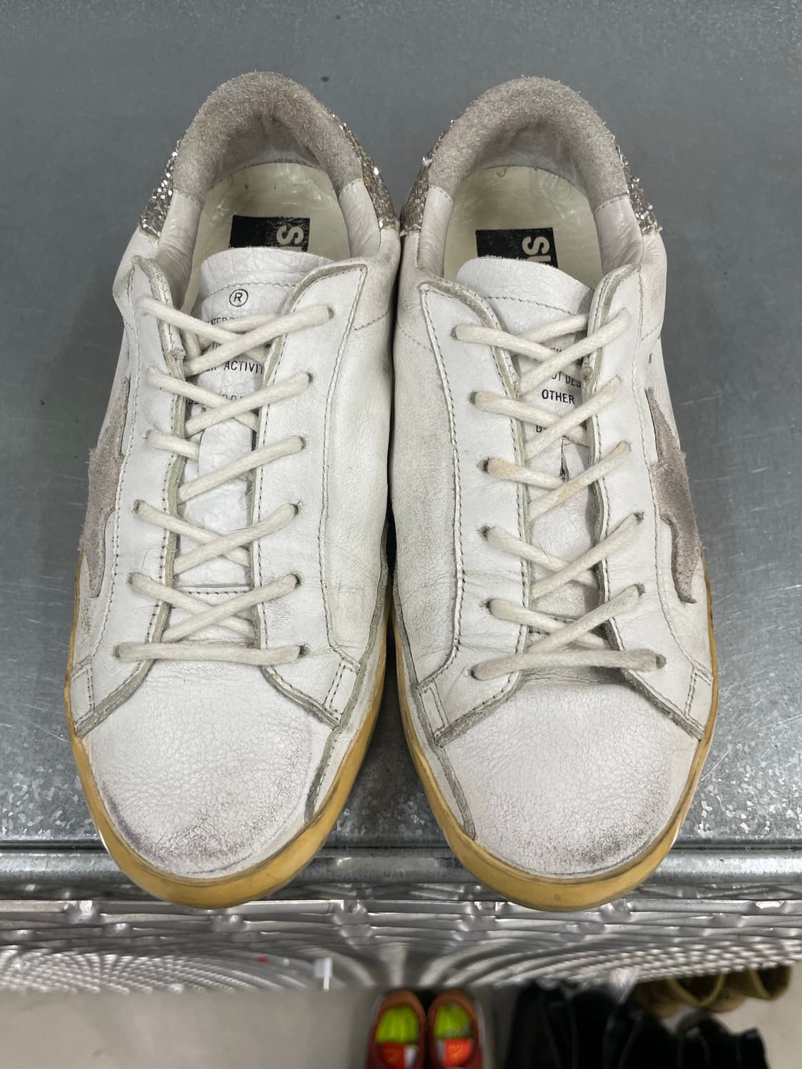 골든구스 슈퍼스타 화이트 글리터 35 (gr-4236) 상품이미지5