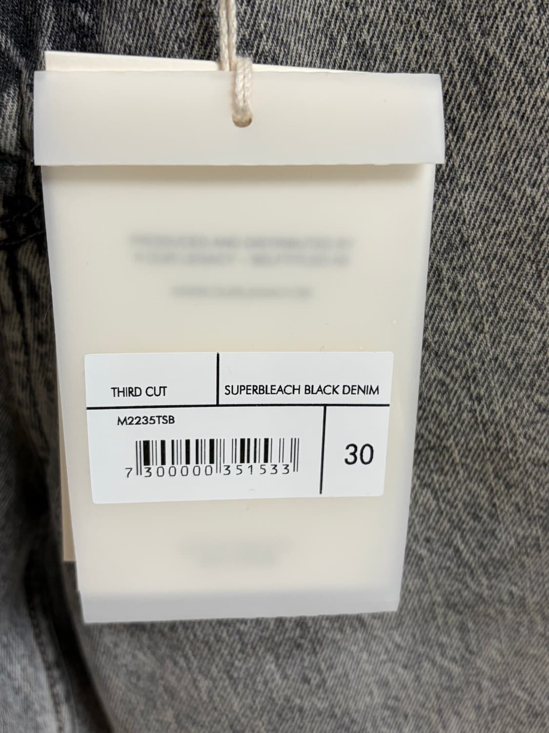 아워레가시 써드컷 슈퍼블리치 블랙 (30) 상품이미지4