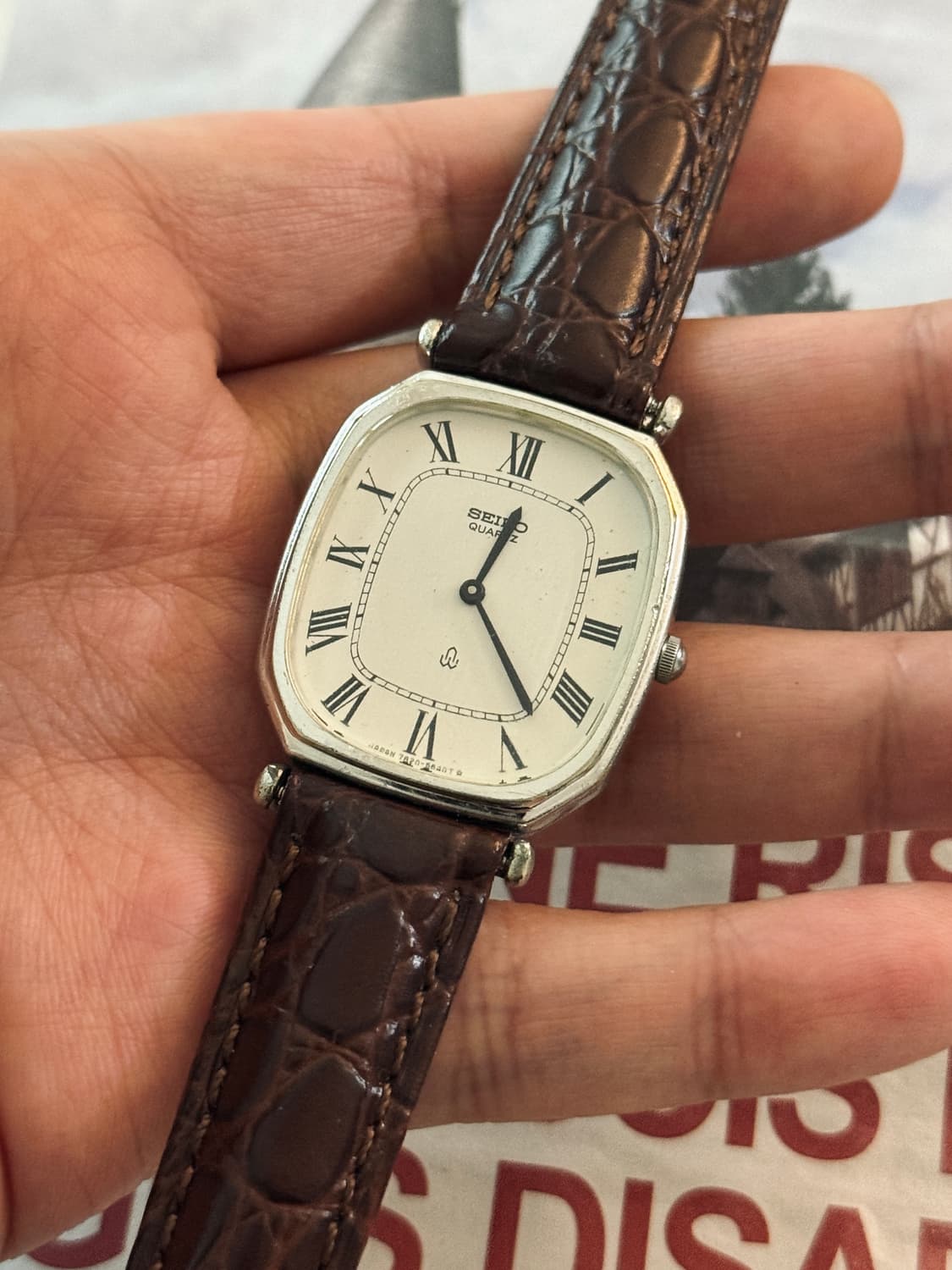 Seiko 세이코 로만 인덱스 스퀘어 쿼츠 상품이미지3