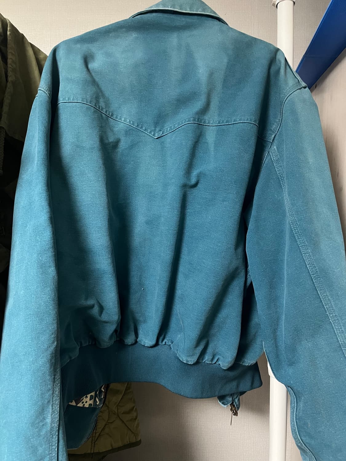 94s OG 칼하트 JS1155 Teal Blue 웨스턴 자켓 상품이미지2