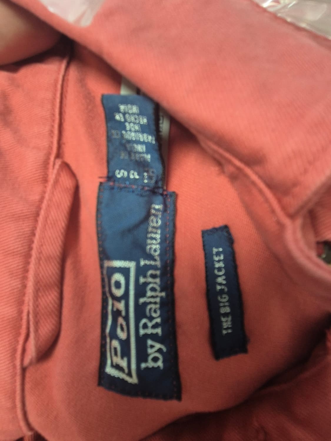 폴로 빅자켓 다홍색 s 상품이미지4