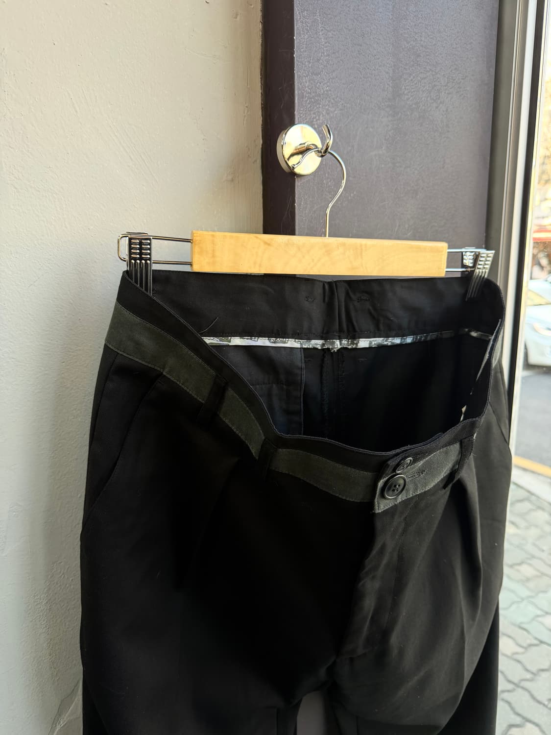 50/ 비비안웨스트우드 맨즈 원턱 투버튼 슬랙스 팬츠 상품이미지5