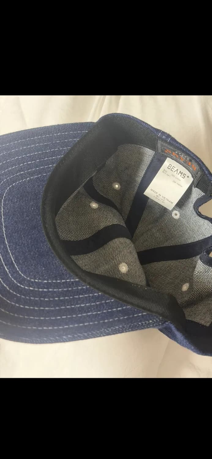빔즈 빔스 BEAMS 데님 캡모자 상품이미지2