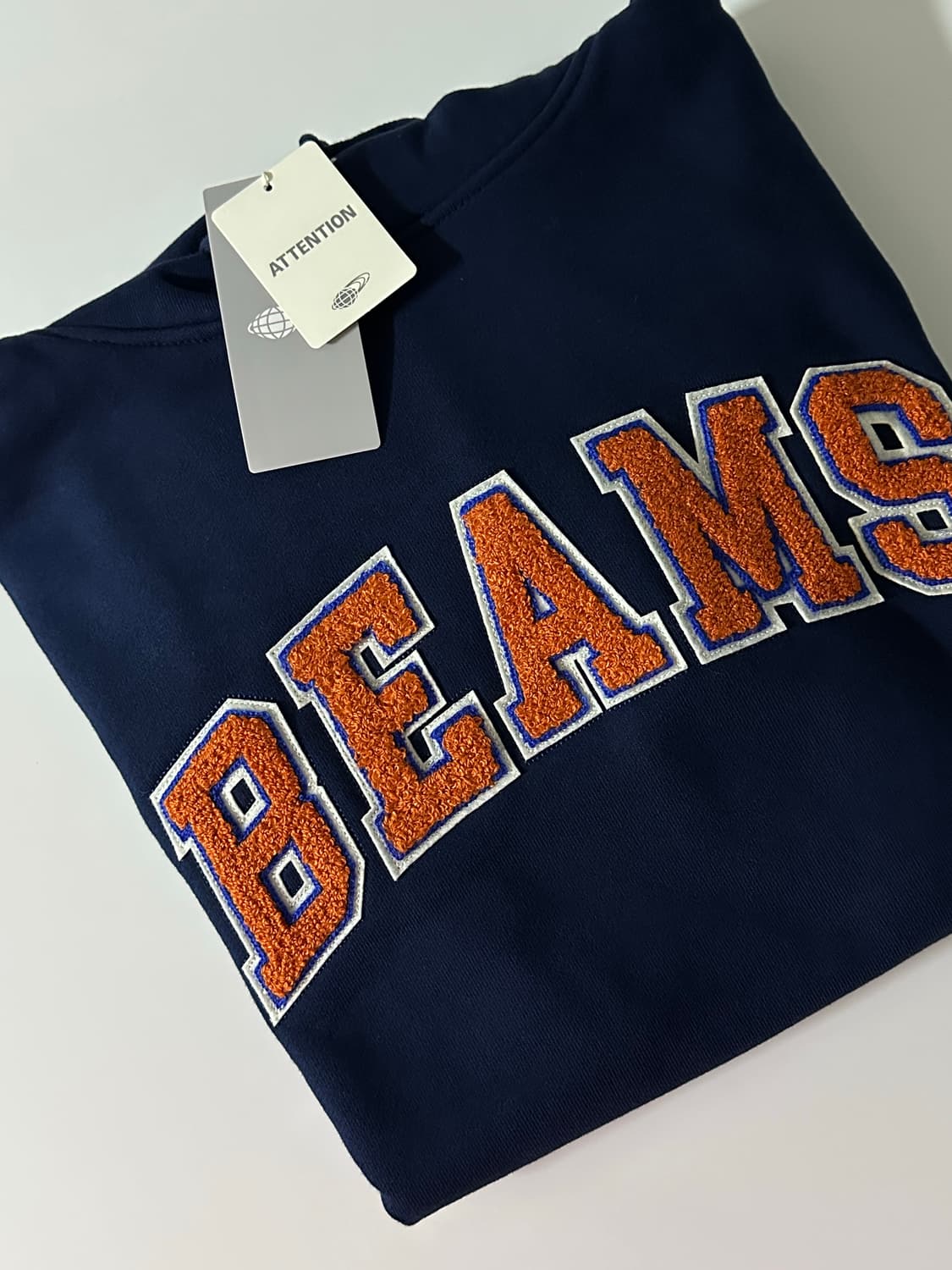 [새 상품] 빔즈 후드 네이비 상품이미지1