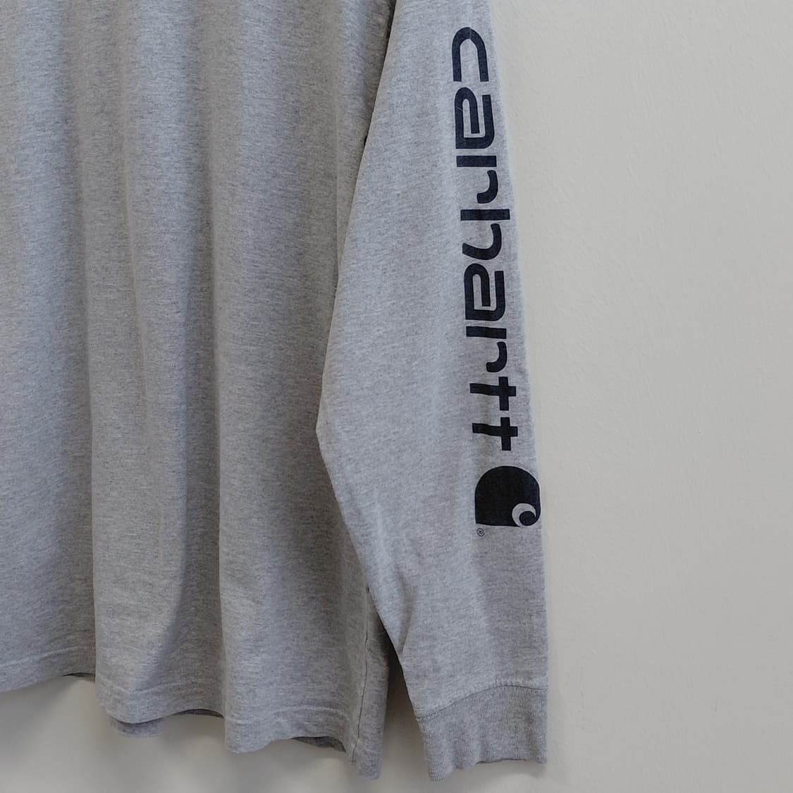 칼하트 그레이 긴팔 티셔츠 M 상품이미지4