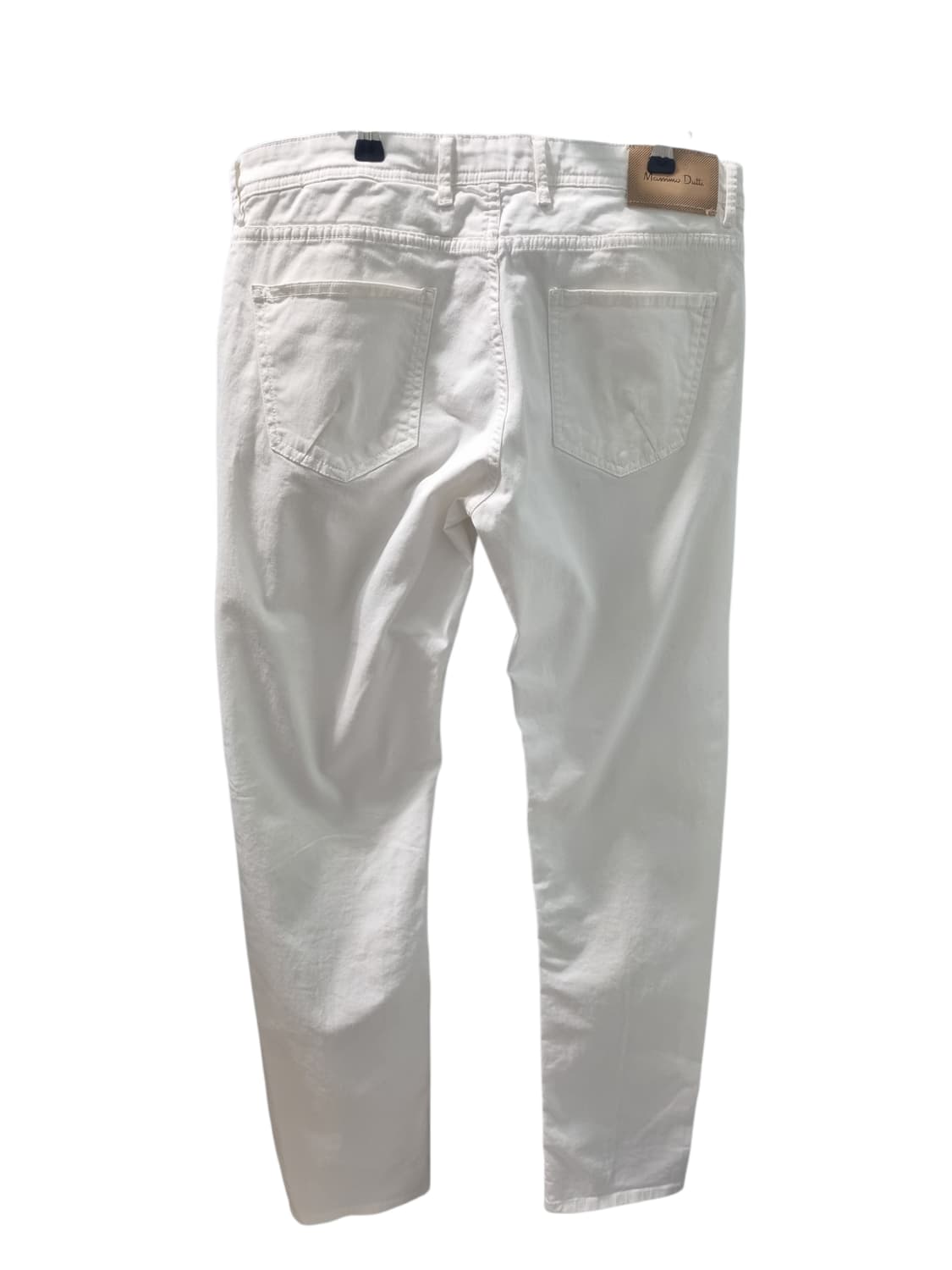 마시모두띠 남성 화이트 면바지 슬림핏 32 상품이미지2