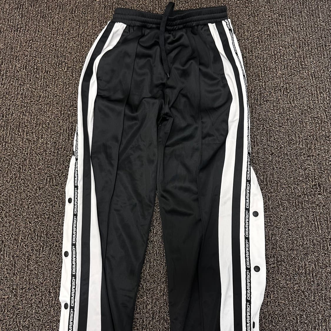 CRUMP 크럼프 사이드 스냅 트랙팬츠 추리닝 바지 S 상품이미지3