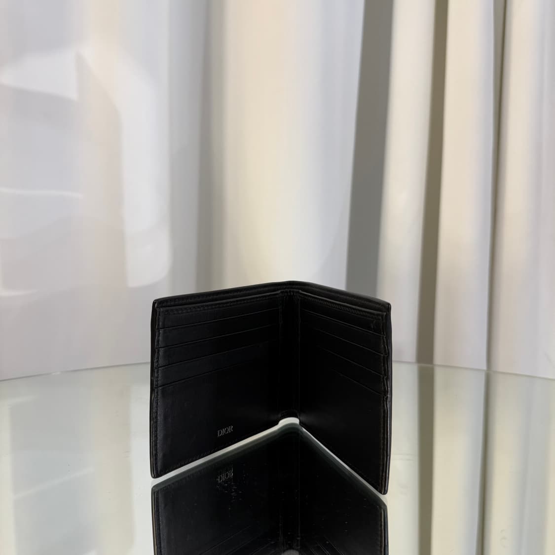 디올 CD로고 은장 반지갑 상품이미지3
