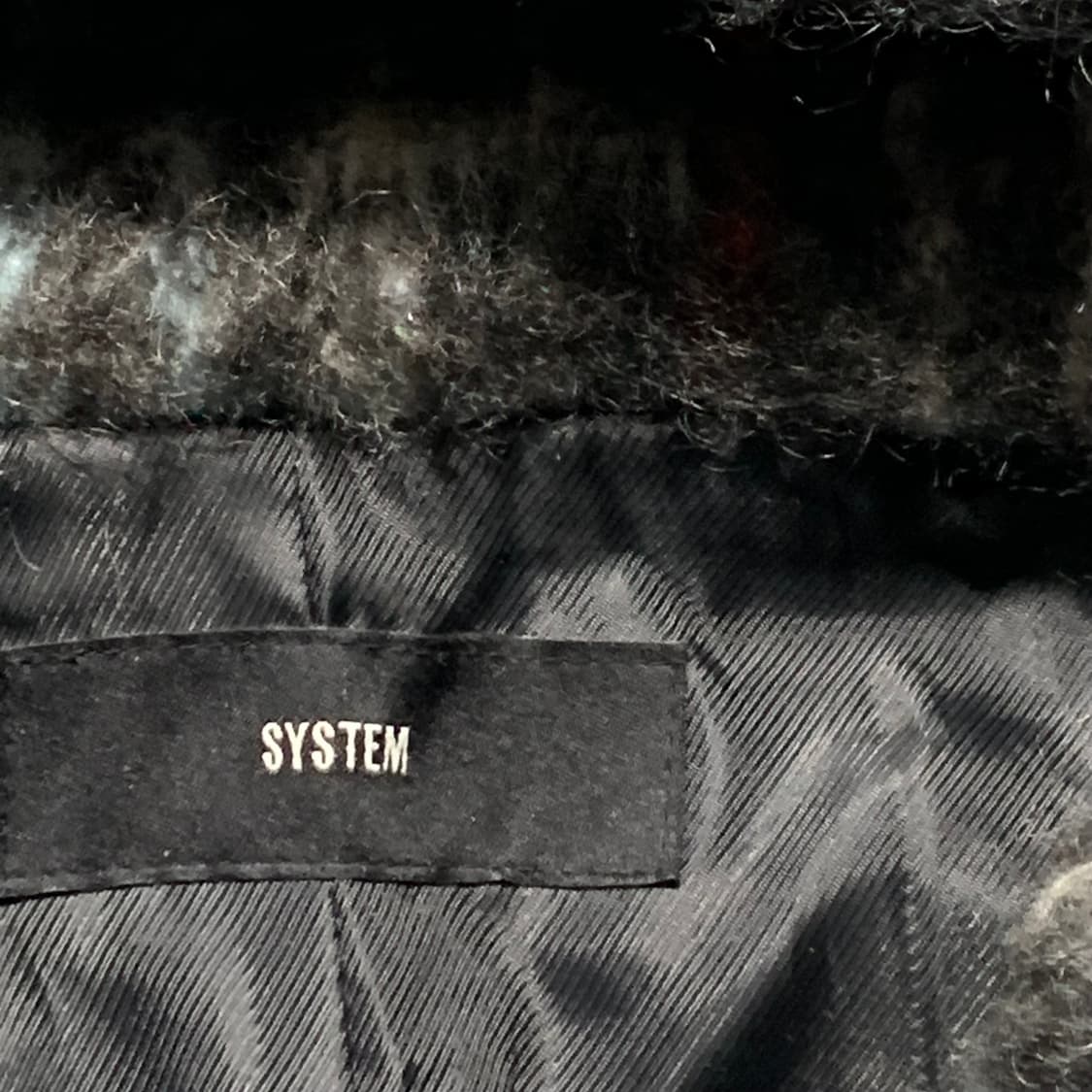 시스템 여성 모 코트 상품이미지5