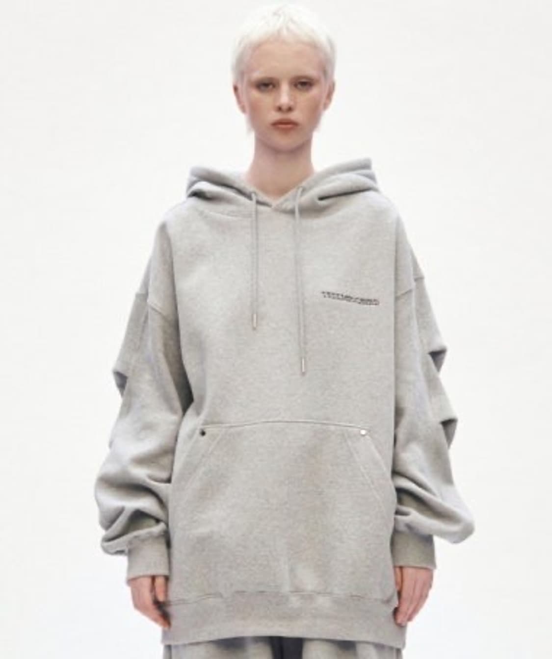 트리밍버드 리벳 스웻 셋업 후드티 기모 버전 상품이미지1