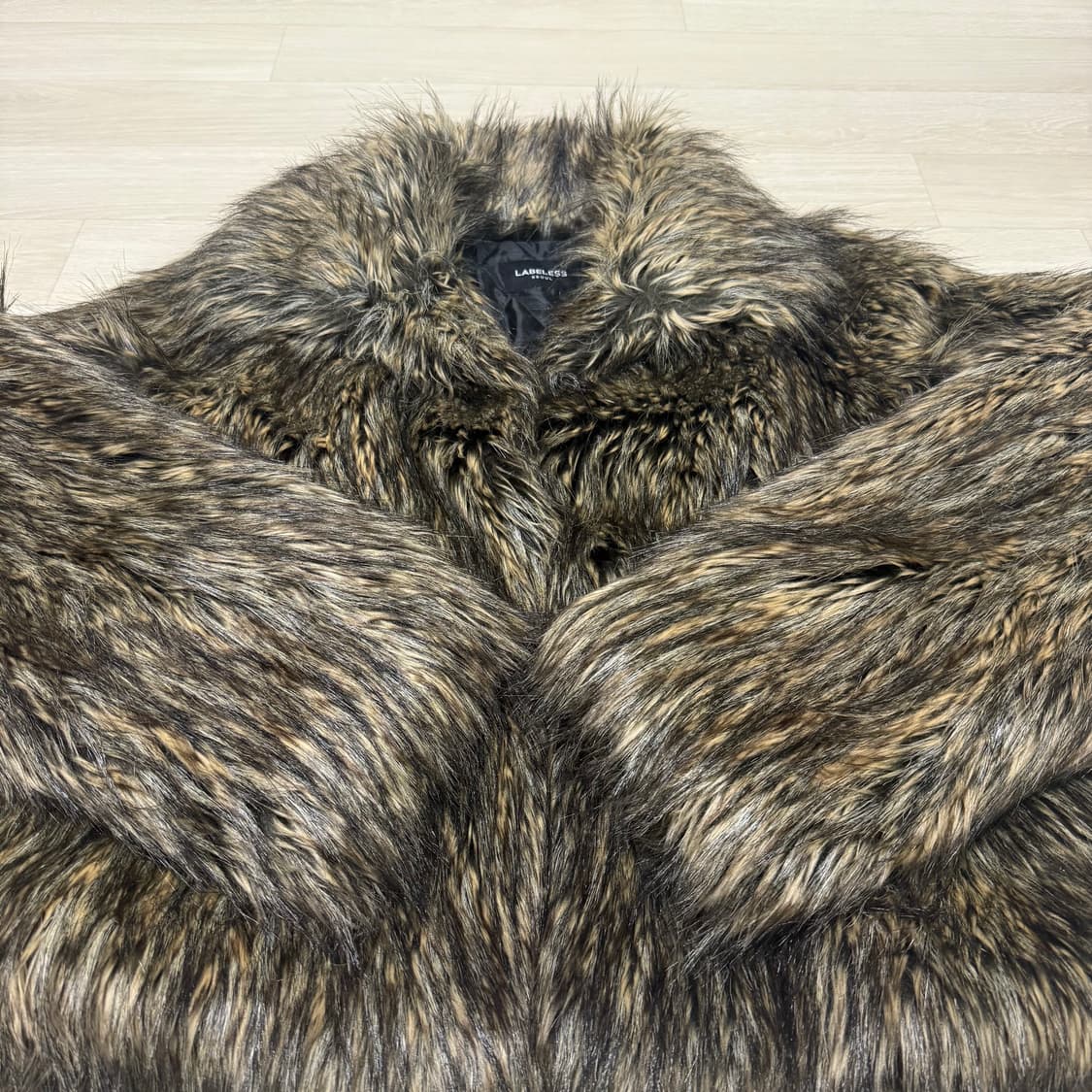 [Labeless] brown fur jacket 상품이미지3