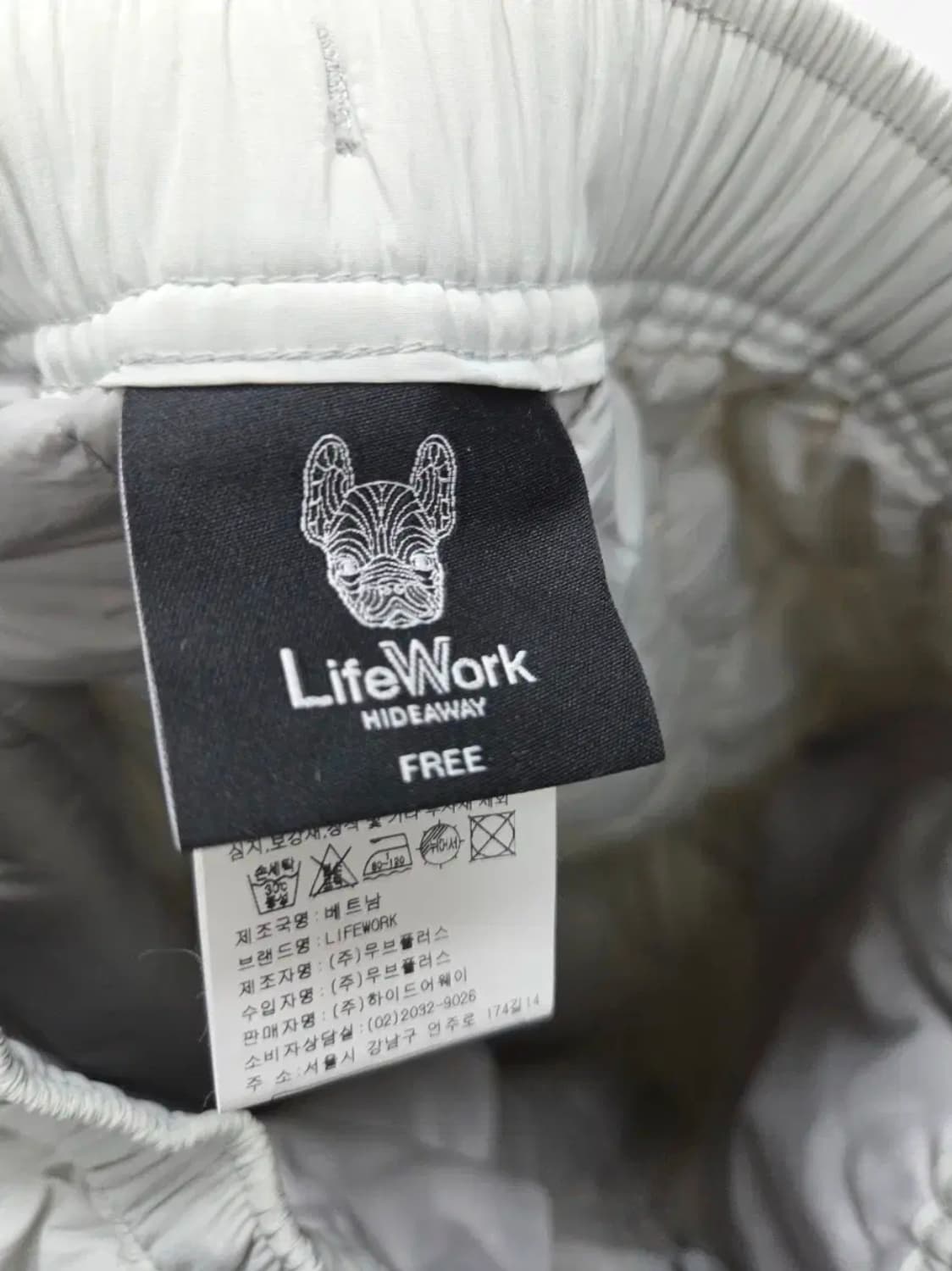 여성 free 라이프워크 퀄팅 스커트 상품이미지6