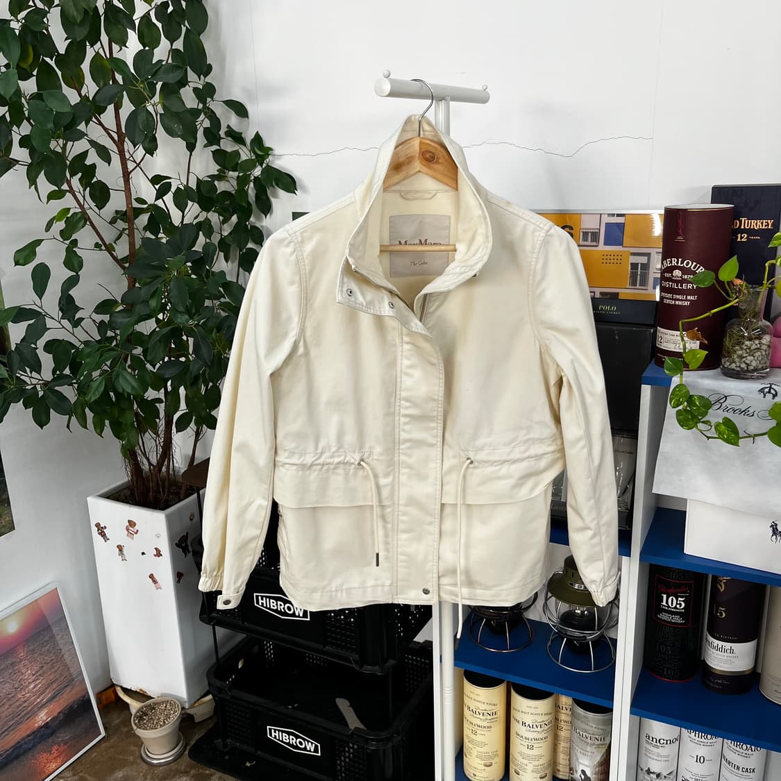 막스마라 더큐브 코튼 자켓 38 상품이미지1