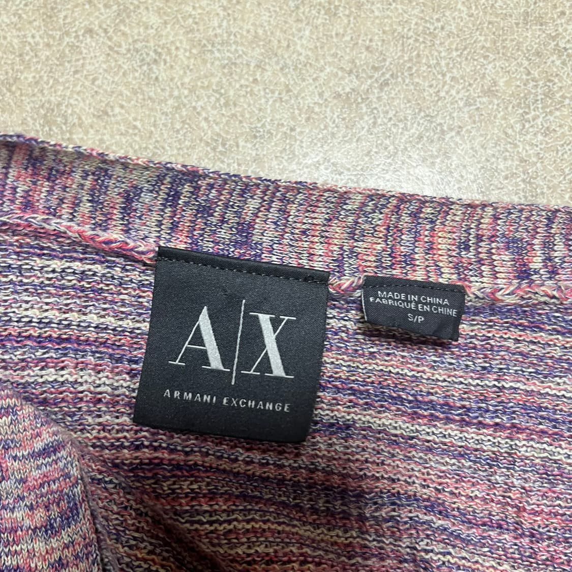 아르마니 익스체인지 코튼 가디건 상품이미지2