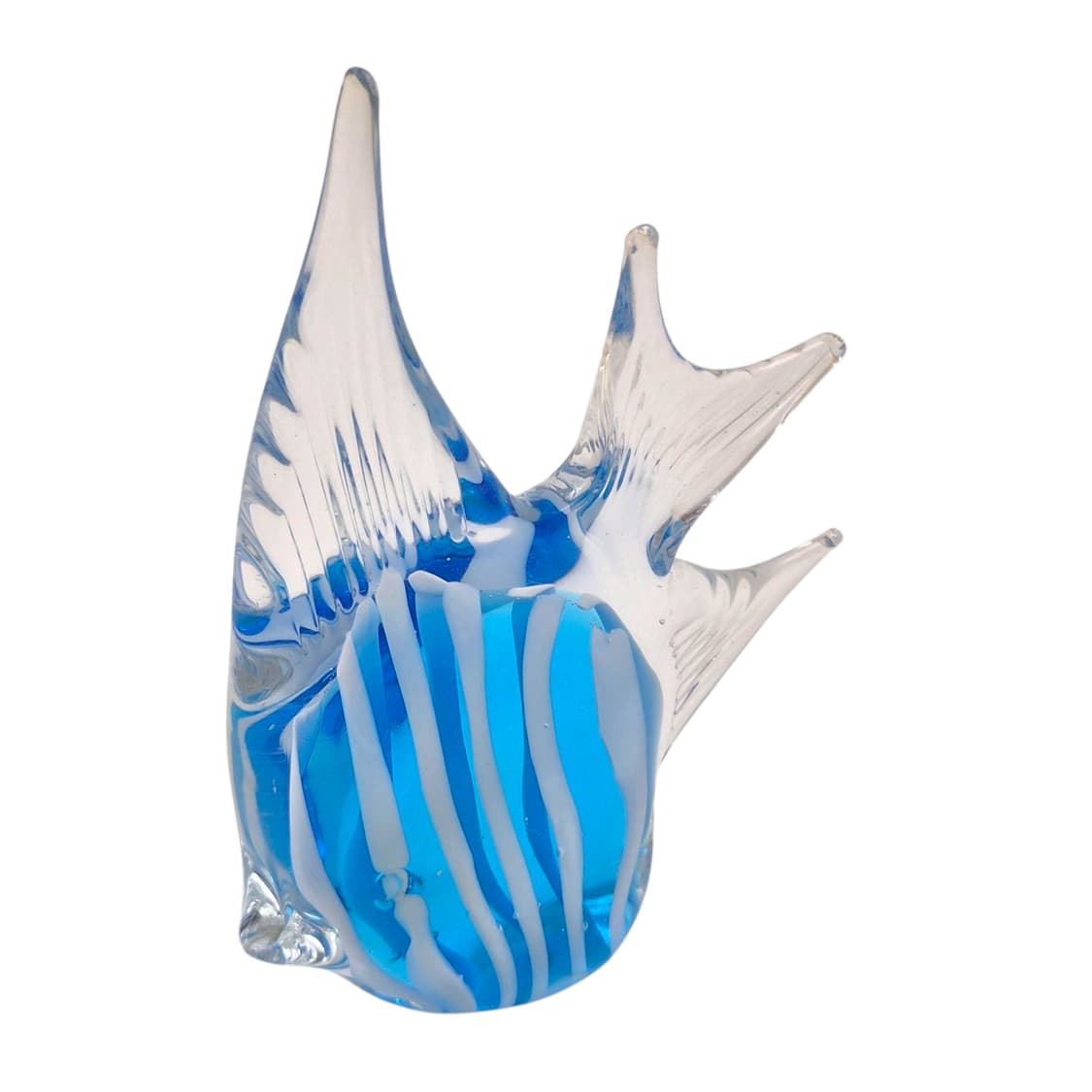 80s 오타루 아트글라스 엔젤피쉬 오브제 상품이미지2