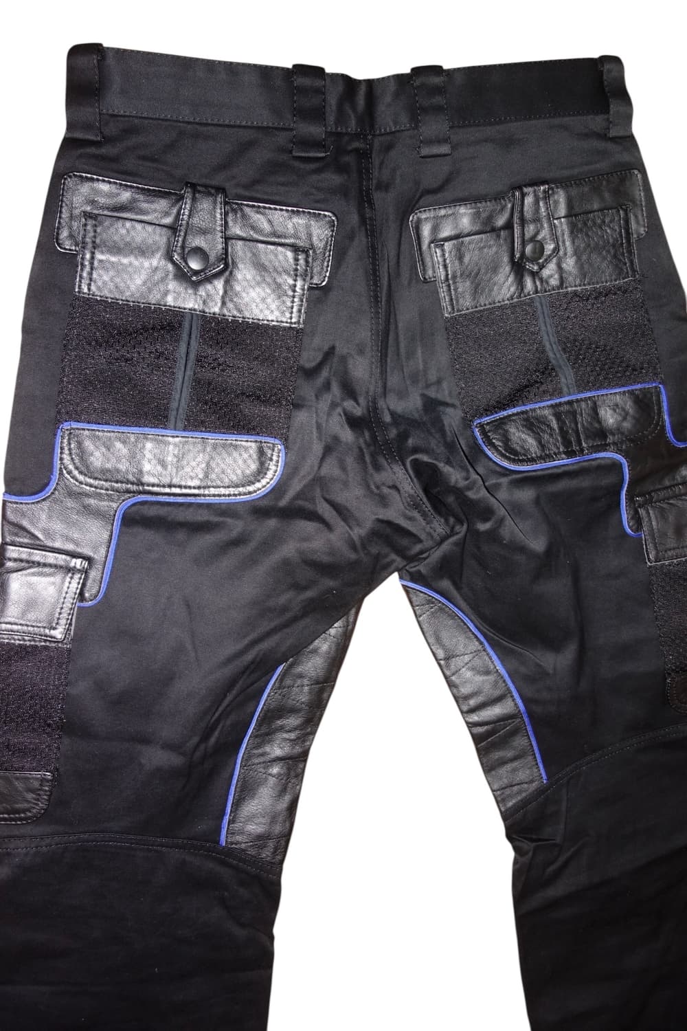 이세이미야케 카고 레더 바이커 팬츠 상품이미지6