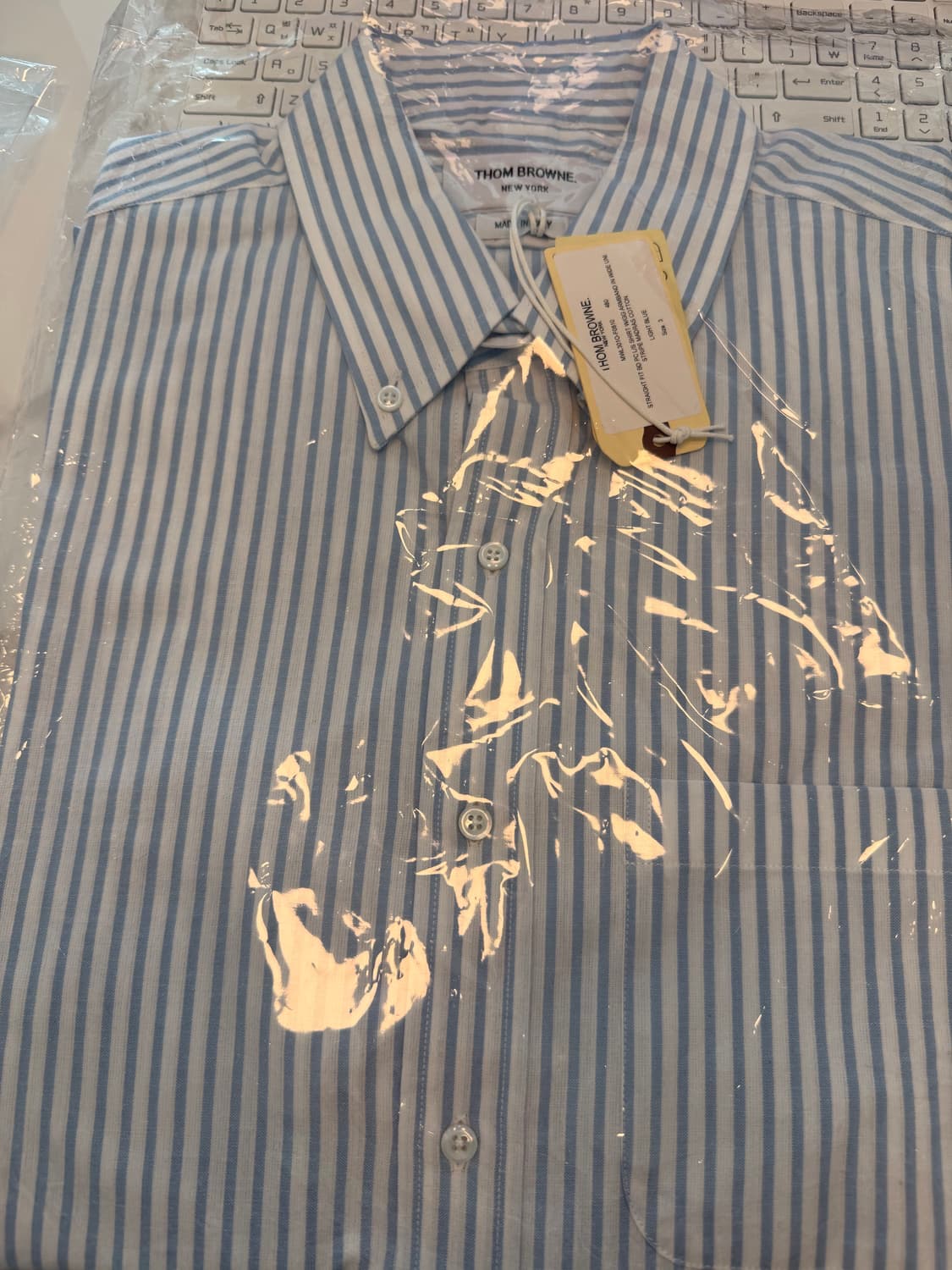(새상품) 톰브라운 암밴드 셔츠 3사이즈 상품이미지2