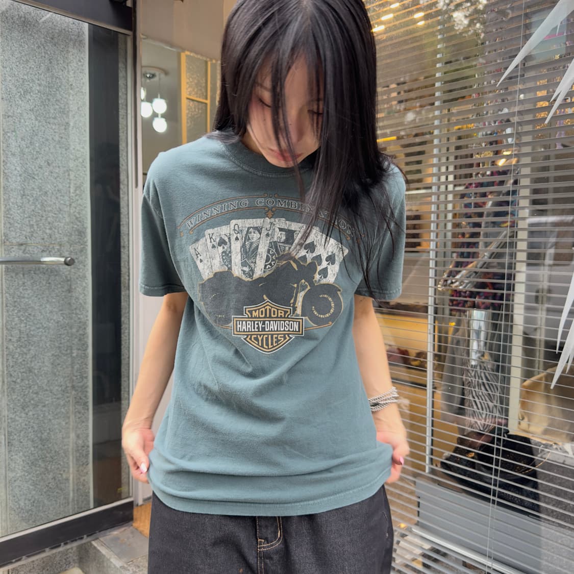 2006 빈티지 할리데이비슨 카드게임 티셔츠 상품이미지8