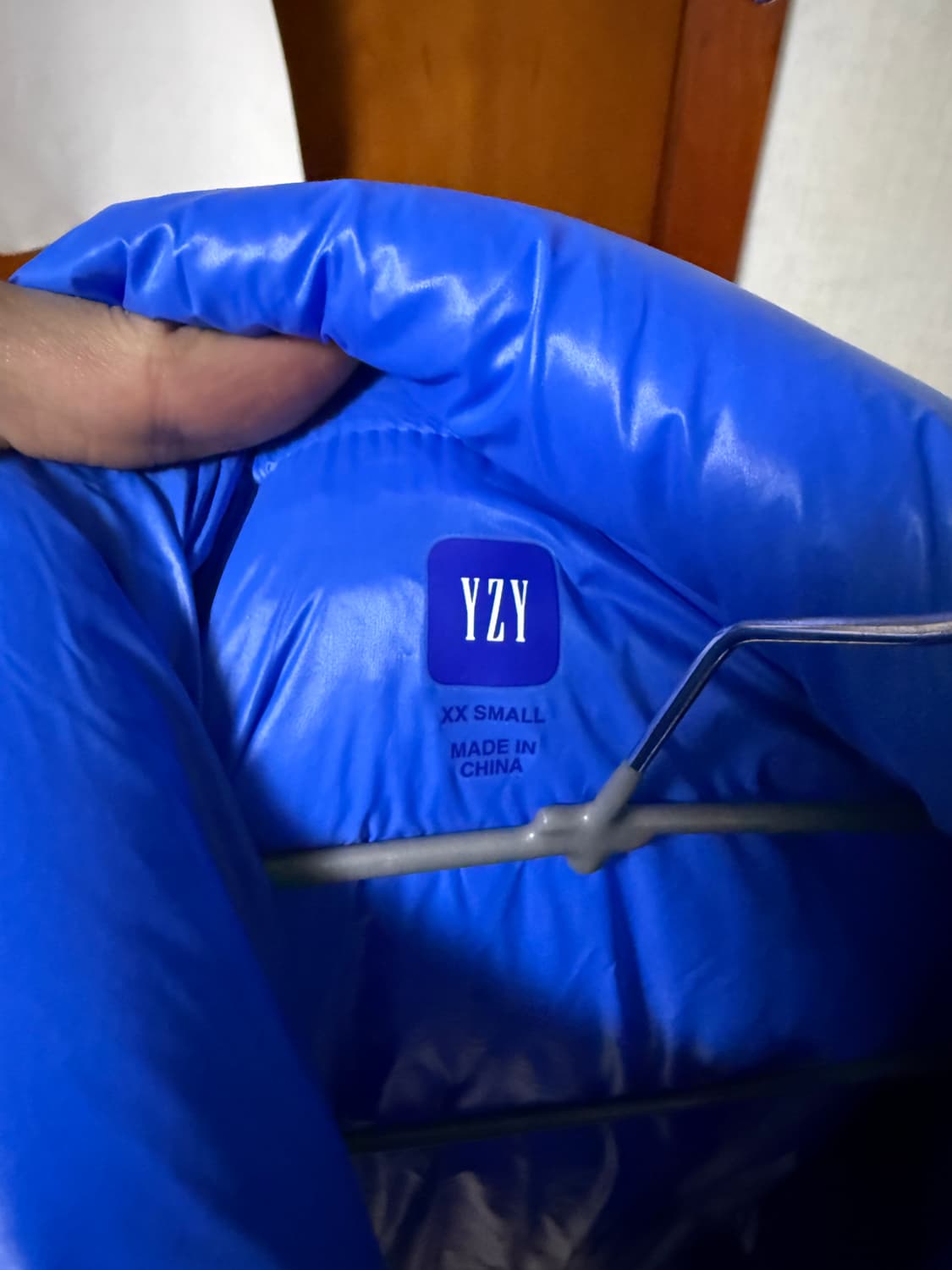 이지 갭 라운드 자켓 블루 xxs 상품이미지2