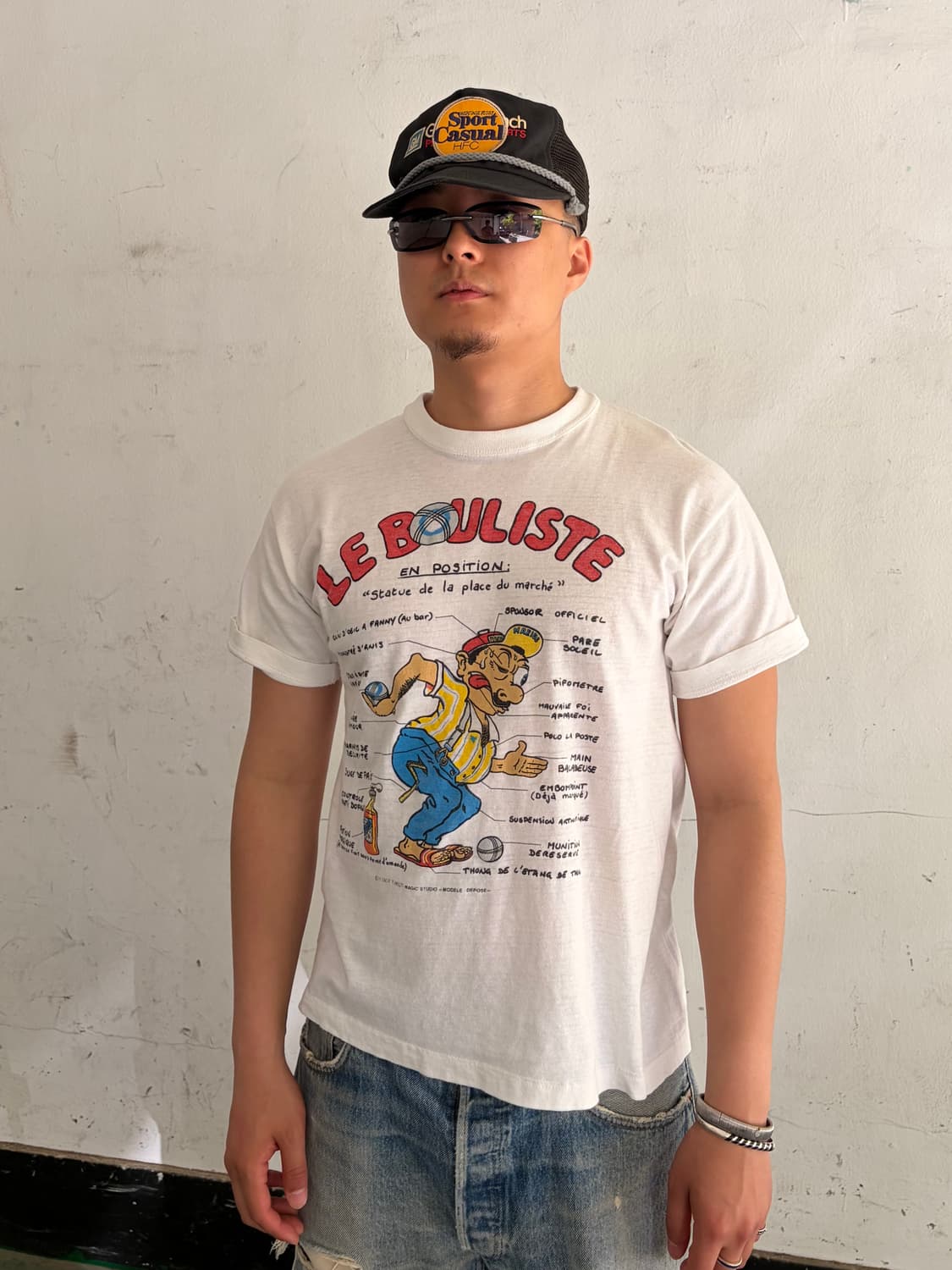 80’s LE BOULISTE Euro artwork parody T-s 상품이미지4