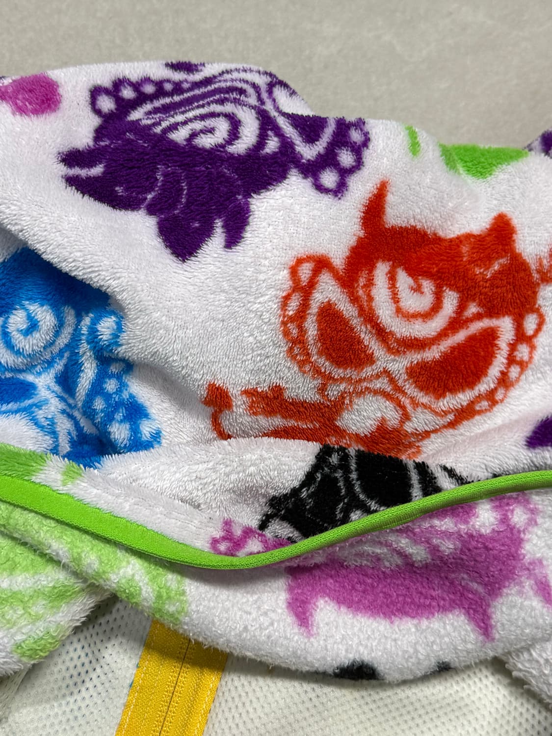 히스테릭 글래머 아카이브 데빌킨 후리스 후드 집업 자켓 상품이미지6