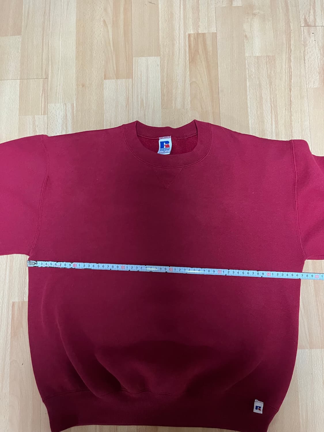 러셀 애슬레틱 90s 빈티지 스웻셔츠 레드 상품이미지7