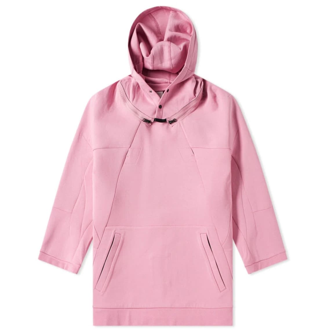 ACG 나이키 랩 LAB 컴퍼넌트 후드 플리스 7부 크루넥셔츠 핑크 XL 상품이미지7