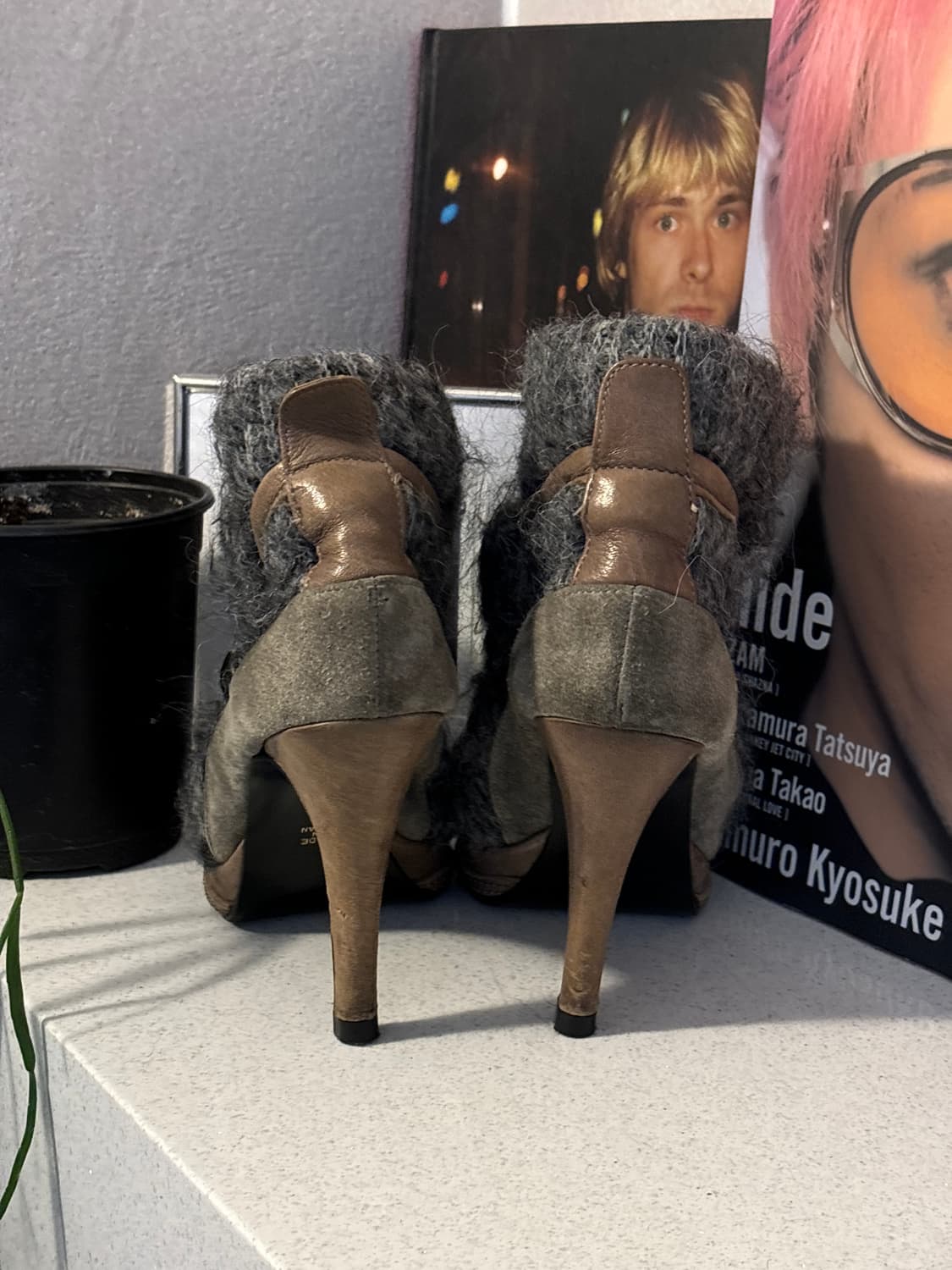 Jpn 나폴레옹 니트 하이힐 상품이미지5