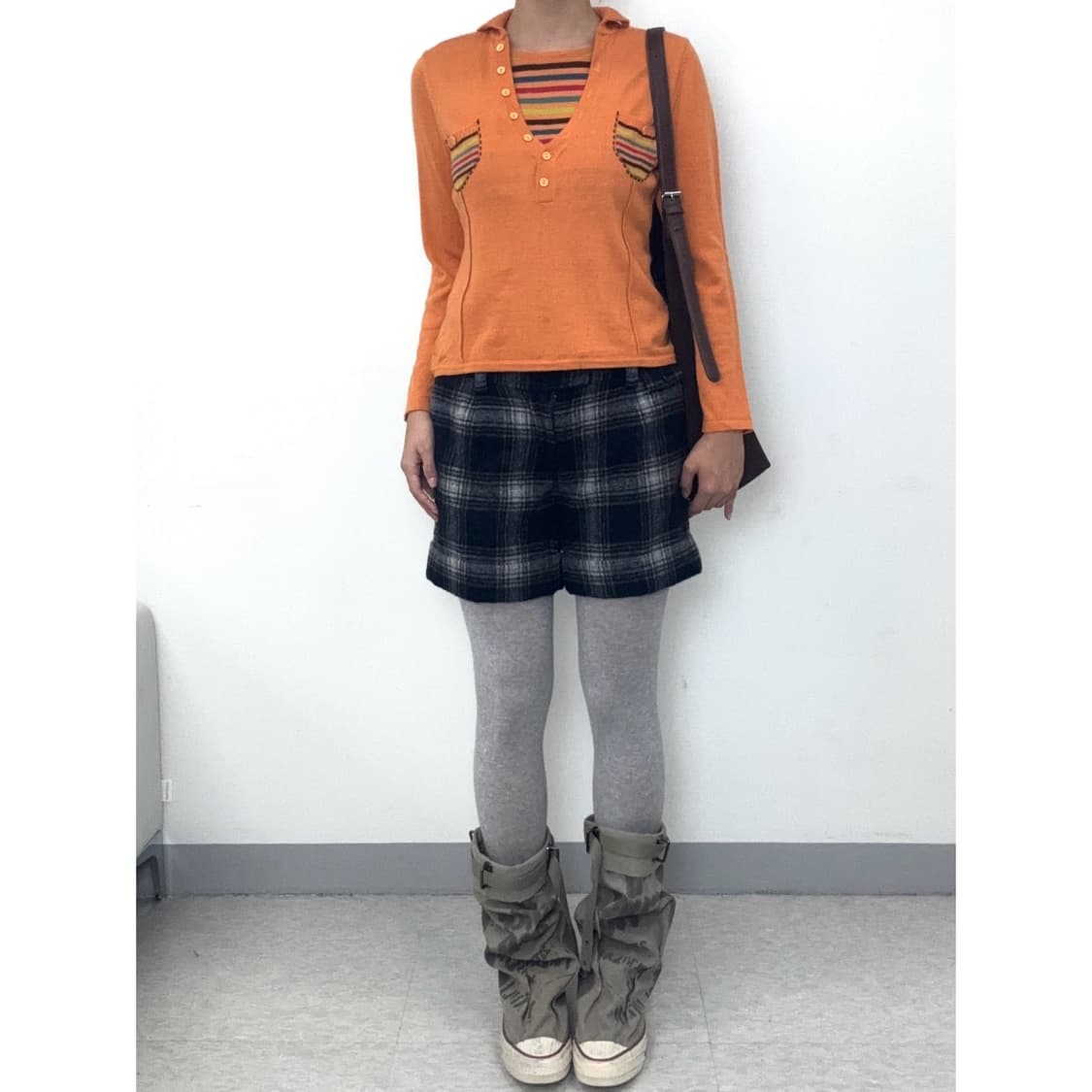 빈티지 울50% 에스닉 롱슬리브 상품이미지2