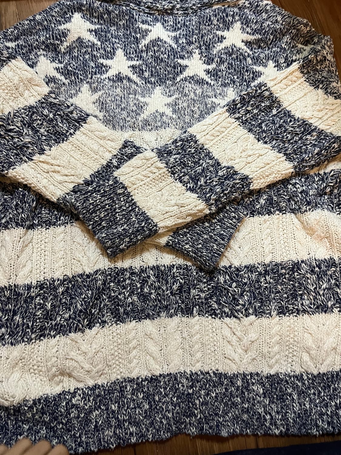 [GUESS USA] 아메리칸 케이블 니트 가디건 게스 상품이미지4