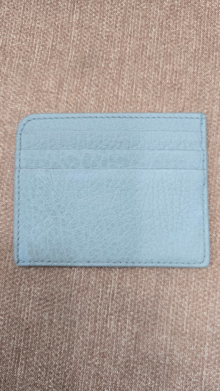 메종 마르지엘라 스티치 카드 홀더 블루 상품이미지2