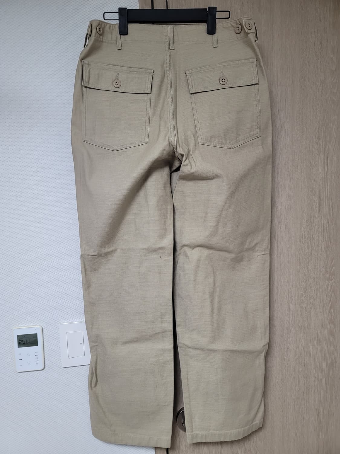 [31] 일괄3장 무신사스탠다드 퍼티그 팬츠 검정,카키,베이지 무탠다드 상품이미지6